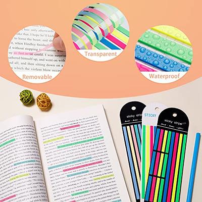 Annotation Kit Pastel Neon Book Annotation Aesthetic -  in