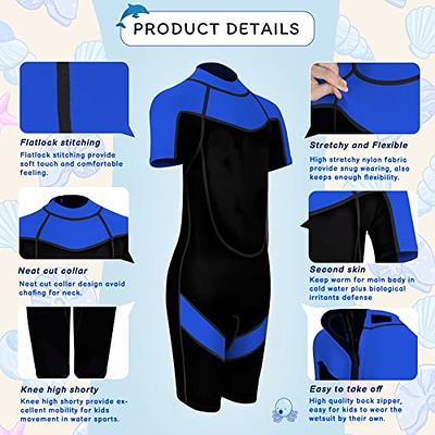 FLEXEL Kids Wetsuit for Boys Girls 3mm, Shorty Wet Suits for Toddler Youth,  Neoprene Scuba Diving Suit for Surfing Swimming Snorkeling - Yahoo Shopping