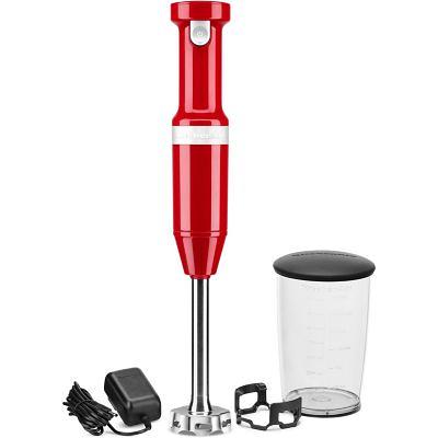 6 Speed Hand Mixer with Flex Edge Beaters Empire Red KHM6118ER