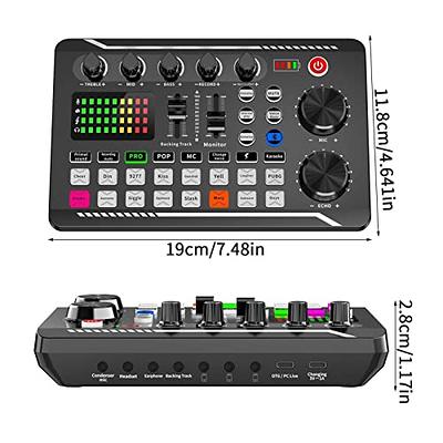 SabineCast Bluetooth Professional Audio Mixer Sound Board Console System