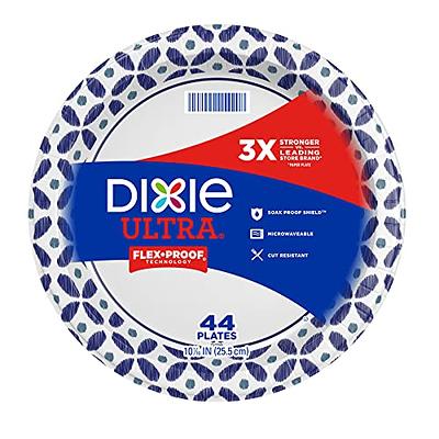 Dixie 10 Inch Printed Paper Plates, 86 ct