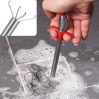 DealEnvy Drain Snake Clog Remover - Efficient Drain Cleaner Tool, Ideal for  Shower and Sink Drains, Hair and Drain Clog Remover Tool - Pack of 3 -  Yahoo Shopping