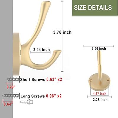 Large Adhesive Hooks for Hanging Heavy Duty Wall Hooks 22 lbs Self Adhesive  Towel Waterproof Transparent for Bags Bathroom Shower Outdoor Kitchen Cups  Door Coat Sticky Hooks (Transparent, 8pcs) - Yahoo Shopping