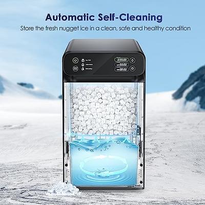 Oraimo Nugget Ice Maker, Ice Makers Countertop, 33 lbs/Day, Time Preset on  LED Display, Self-Cleaning & Auto Water Refill, Sonic Pebble Ice Machine -  Yahoo Shopping