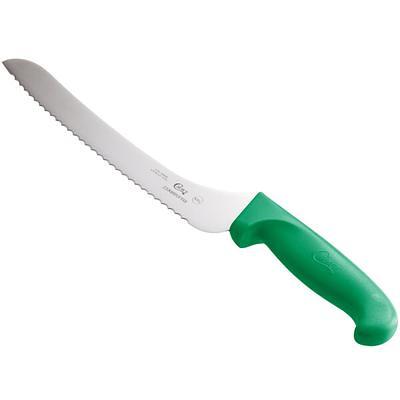 Choice 3 1/4 Serrated Edge Paring Knife with White Handle