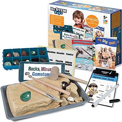 Science Kits for Kids Age 6 7 8-12 Boys Girls - Gemstone Dig Kit