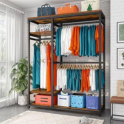 Raybee Clothes Rack, Heavy Duty Clothing Racks for Hanging Clothes