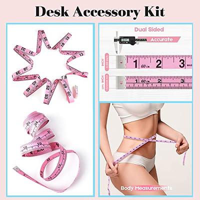 Office Supplies for Women Desk Accessories Kit, Stapler and Tape