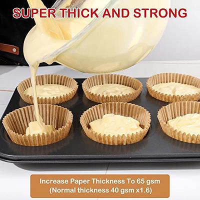 Silicone Cupcake Liners Baking Cups Non-Stick Jumbo Reusable Muffin Molds  Bento Bundle Lunch Box Dividers (30-Pack)