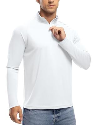 DSG Men's Cold Weather Compression Mock Neck Long Sleeve Shirt