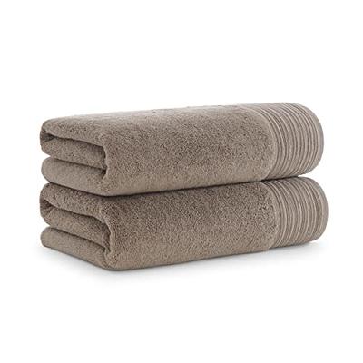 Chakir Turkish Linens Turkish Cotton Luxury Hotel & Spa Bath Towel, Bath  Sheet - Set of 2, Gray