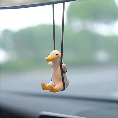  Yohooo Swinging Duck Car Hanging Ornament,Car Mirror