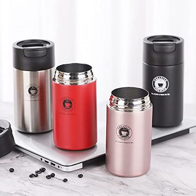 16 oz Vacuum Sealed Steel Thermos Insulated Coffee Cup Travel Mug, Spill  Proof.