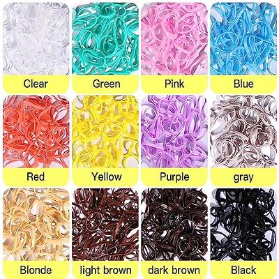 Baby Hair Ties 1500pcs Hair Rubber Bands and 120pcs Colorful Hair Ties With  Organizer Box Mini Rubber Bands Set With Hair Tail Tools Rat Tail Comb Hair  Accessories for Girl Toddler 