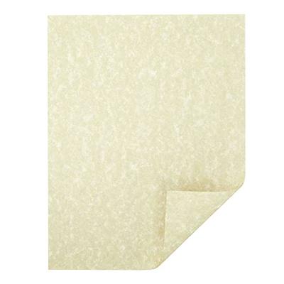96 Sheets Antique Parchment Design Paper for Writing Letters, Printing Diplomas, Resume, 8.5 x 11 in