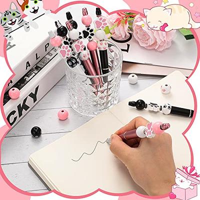 10pcs/set Ballpoint Pen DIY Bead Pen Plastic Beadable School Office Writing  Supplies Stationery Wedding Gift,1Yc38378 - AliExpress