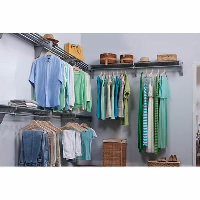 SuperSlide Closet Shelf Kit with Rod