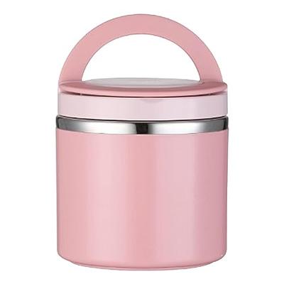 Insulated Lunch Containers Hot Food Jar, Wide Mouth Lunch Thermos For Hot  Food Adults Vacuum Stainless Steel Thermos Lunch Box With Handle For School