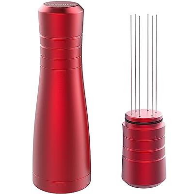 Mobunrye WDT Tool, Espresso Distribution Tool for Barista, 0.4mm Stainless  Steel Needles Espresso Stirrer, Portable Espresso coffee stirrer with  Stand, Replacement Extra 6 Needles (Red) - Yahoo Shopping