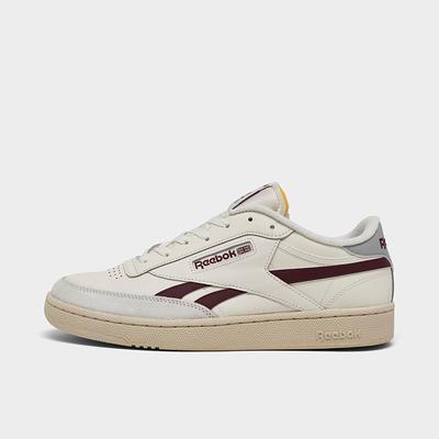 7.5 Shoes Revenge - Casual Leather Yahoo Shopping Men\'s White/Chalk Reebok Size in C Club Classics