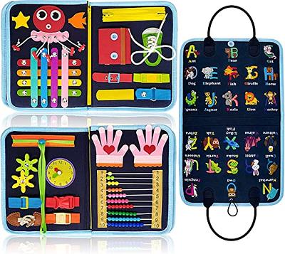 Busy Board Montessori Toddler Gift Fidget Autism Toys 1st Birthday