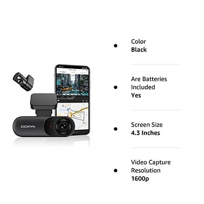 DDPAI Dash Cam Car Camera with 1600P Front +1080P Rear Built-in WiFi & GPS,  2K Dual Dash Camera for Cars with Night Vision,Parking Monitor, Support  128GB max,N3 Pro - Yahoo Shopping