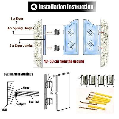 LXLZYXSF Entry Western Louvered Swinging Doors Half-Waist Fence Gate  Partition Door with Hinges, Wood Cowboy Door for Living Room Kitchen  Hallways