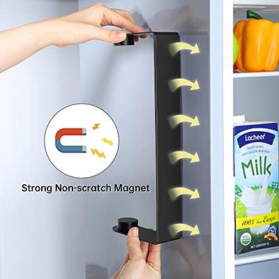 DELITON Black Magnetic Paper Towel Holder for Refrigerator - Strong Magnet Paper  Towel Rack Stainless Steel, Camping RV Kitchen - Yahoo Shopping