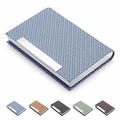 MaxGear Business Card Holder, PU Leather Business Card Case Pocket Card  Holders for Men or Women, Me…See more MaxGear Business Card Holder, PU  Leather