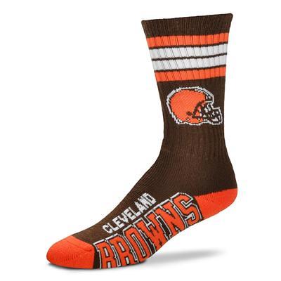 Cleveland Browns Orange Quarter Socks - Everything Buckeyes