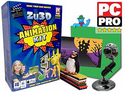 Hue Animation Studio (White): the complete stop motion animation kit with  camera for Windows PCs and Apple Mac OS X