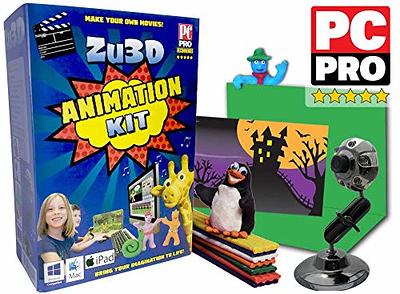 HUE Animation Studio: Complete Stop Motion Animation Kit (Camera, Software,  Book) for Windows/macOS (Blue)