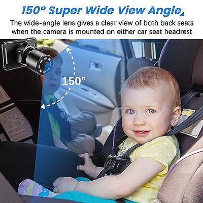 Baby Mirror for Car, Back Seat Baby Car Camera with Night Vision, View  Infant in Rear