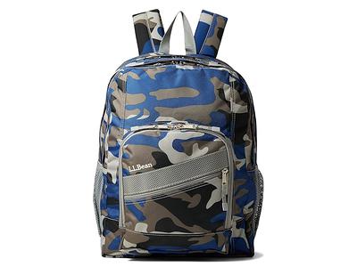 L.L.Bean Kids Deluxe Backpack Print (Ocean Blue Camo) Backpack Bags - Yahoo  Shopping