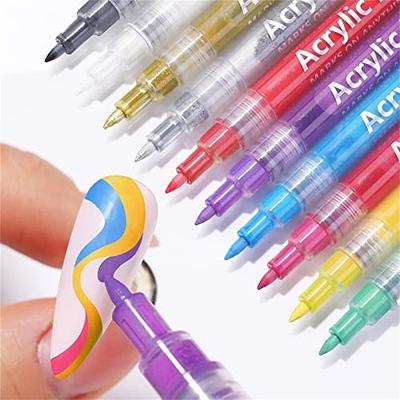 Nail Dotting Pen Set Waterproof, Acrylic, 3D Abstract, Beauty