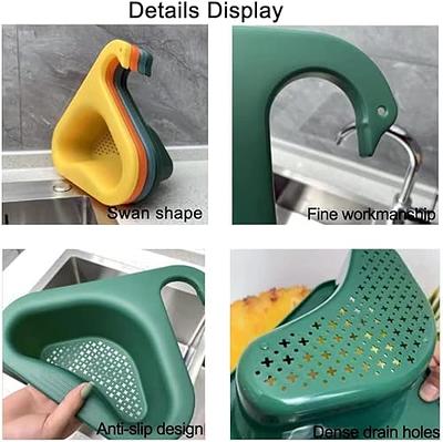 Kitchen Sink Strainer Basket, Multipurpose Corner Sink Strainer