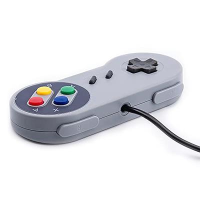Controle Usb Super Nintendo Joystick Snes Emulador Pc Retro
