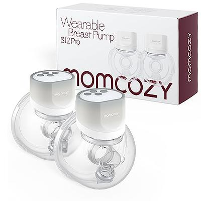 Momcozy M5 Hands Free Breast Pump, Wearable Breast Pump of Baby Mouth  Double-Sealed Flange with 3 Modes & 9 Levels, Electric Breast Pump Portable  