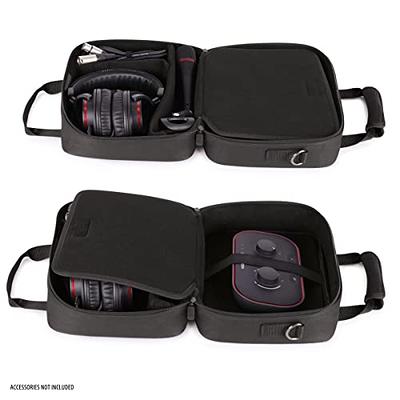 Saviour DJ Cable File Bag, Detachable Padded Bottom and Adjustable Dividers, Stores Music, Audio, and Visual Cabling, Portable Travel Storage and