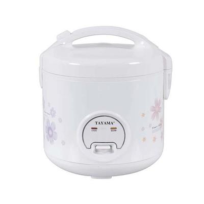 Tayama Rice Cooker/Food Steamer Stainless Steel Inner Pot Keep Warm  (20-Cup)