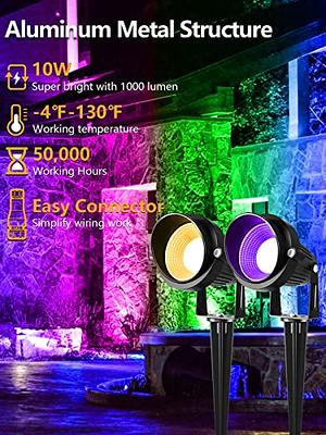 ZUCKEO RGB Low Voltage Landscape Lighting LED Color Changing
