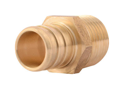 Adapter Nipple 3/4 Male X 1 “ Female Pipe Fitting NPT - Brass Adapter 3/4  Inch