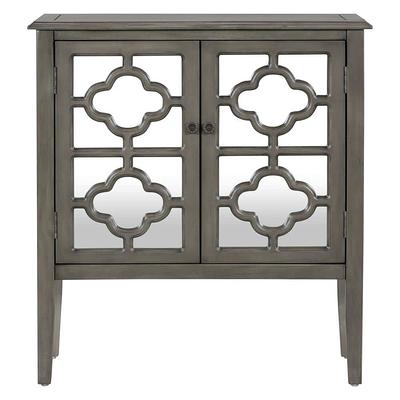 Aoibox 47.64 in. W Dark Gray 2 Doors Modern Sideboard with 3 Top