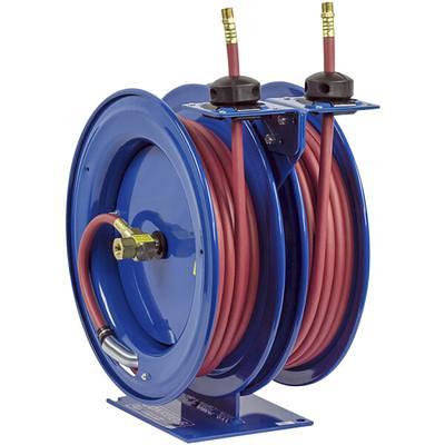 Coxreels C-HP-325-325 Dual Purpose Spring Rewind Grease and Hydraulic Oil Hose  Reel with (2) High Pressure 3/8 x 25' Hoses - 4000 PSI - Yahoo Shopping