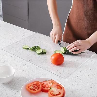 Kitchen Non-slip Chopping Blocks Tool Flexible Transparent Cutting