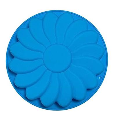 Big silicone cake molds bread pastry mold large sunflower design