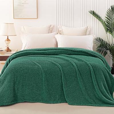 Utopia Bedding Fleece Blanket Queen Size Camel 300GSM Luxury Fuzzy Soft  Anti-Sta