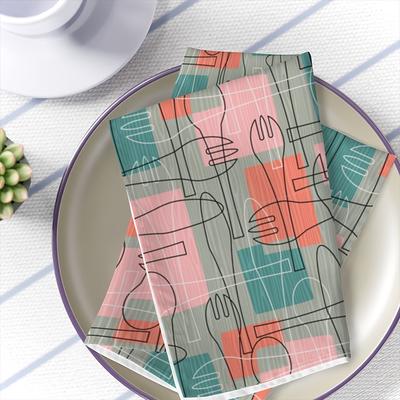 Tablecloth & Napkins Bundle: Tablecloth 100 x 60 in. and Cloth Napkins Set of 4