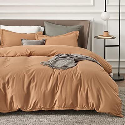 Bedsure Queen Comforter Set - Beige Queen Size Comforter, Soft Bedding for  All Seasons, Cationic Dyed Bedding Set, 3 Pieces, 1 Comforter (90x90) and