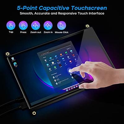 5 IPS Touch Screen Small Mini Monitor Raspberry Pi Touchscreen Monitor  800×400